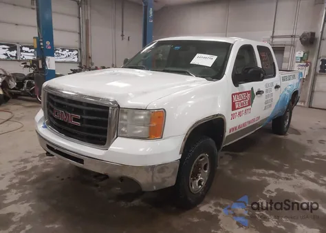 2008 GMC Sierra 2500Hd Work Truck из США, поврежденный, VIN 1GTHK23628F226414